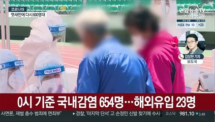 677명 확진, 다시 급증…백신 접종 '속도'