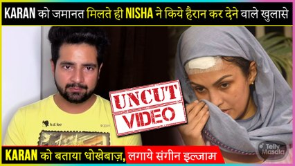 Nisha Rawal Reveals The Truth Of Karan Mehra's Secret Affair, Abusive & Violent Behavior |Full Uncut Video