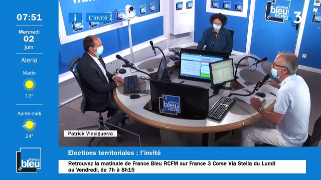 Territoriales 2021 : Paul-Félix Benedetti, invité de la rédaction