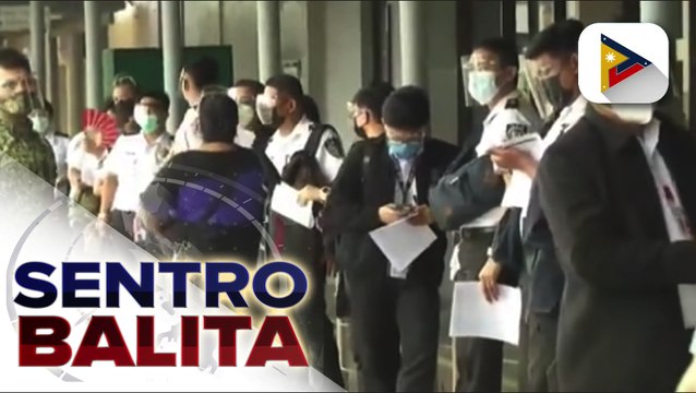 1,500 kawani ng One-Stop Shop sa NAIA para sa returning overseas Filipinos, binakunahan na vs. COVID-19