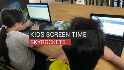 Kids Screen Time Skyrockets
