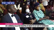 Governor Akeredolu calls for scrapping of Senate to cut cost of governance