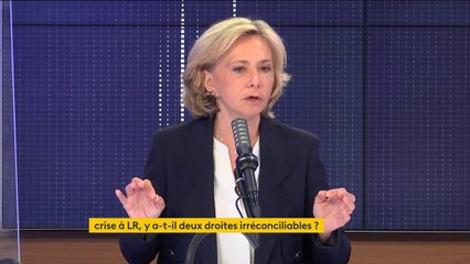 "Je crois que la droite et le centre doivent se rassembler pour créer une troisième voie", dit Valérie Pécresse