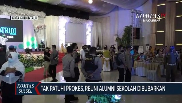 Tak Patuhi Prokes, Reuni Alumni Sekolah Dibubarkan