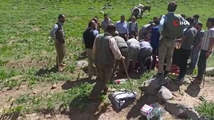 Son dakika haberi | Yaylada kalp krizi geçiren adam 3 saatte ambulansa yetiştirildi