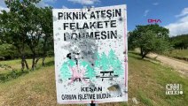 Levhaları delik deşik ettiler