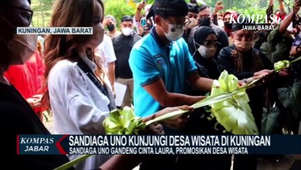 Sandiaga Uno dan Cinta Laura ke Kuningan, Ada Apa?