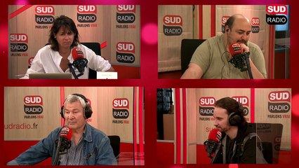 Martin Lamotte et Florian Hessique avec Valérie Expert