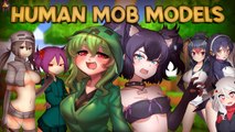 Minecraft Mods - Cute Human Mob Models - Más Anime en Minecraft!
