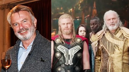 下载视频: Jurassic Park Star Sam Neill Says Her Never Understood The Whole Marvel Universe