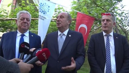 MEMLEKET PARTİSİ'Nİ KURAN MUHARREM İNCE, MEMLEKETİ YALOVA'YA GELDİ