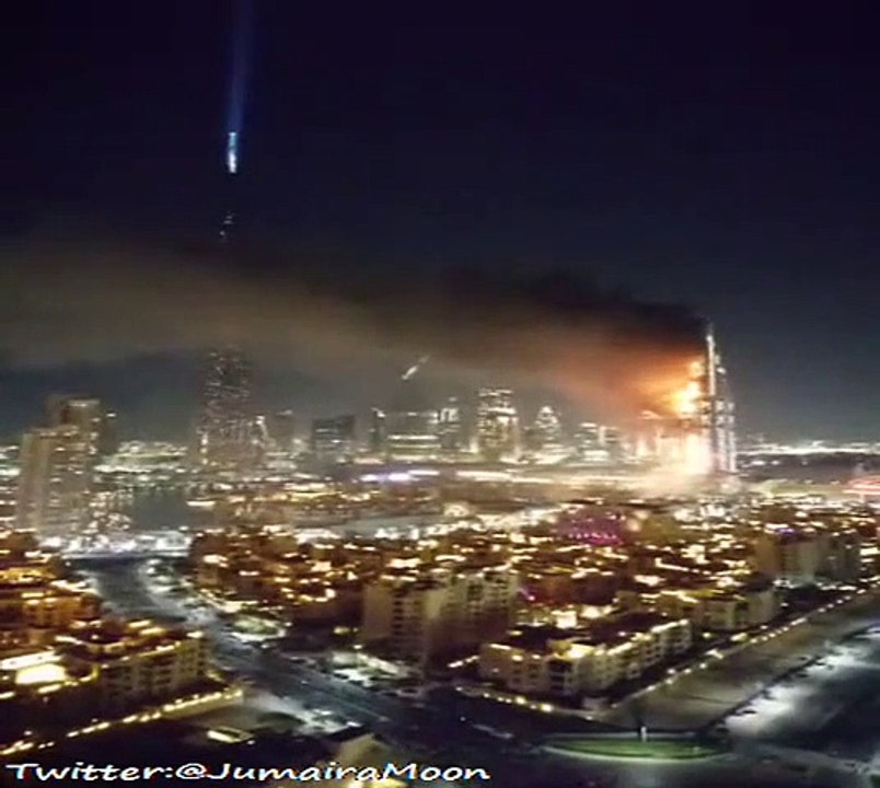 Fire, Downtown Dubai - حريق داون تاون دبي