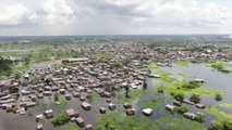 Les images des rues inondées de Manaus à cause d'une forte crue du Rio Negro