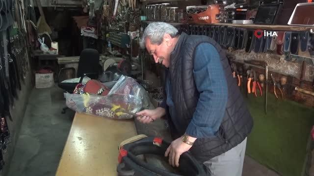 Baba yadigarı mesleğini yaşatmaya çalışıyor