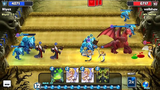 Castle Crush - Maxed Out Of Necromancer + Ice Elemental + Metamorph...!!!