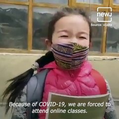 Poor Internet Hampers Students’ Online Classes In Remote Areas Of Chushul, Ladakh