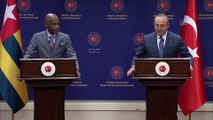 ANKARA - Çavuşoğlu, Togo Dışişleri, Afrika Entegrasyonu ve Yurtdışı Togolular Bakanı Robert Dussey ile işbirliği anlaşması imzaladı