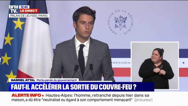 Les indicateurs sont au vert : Gabriel Attal fait le point sur la situation sanitaire