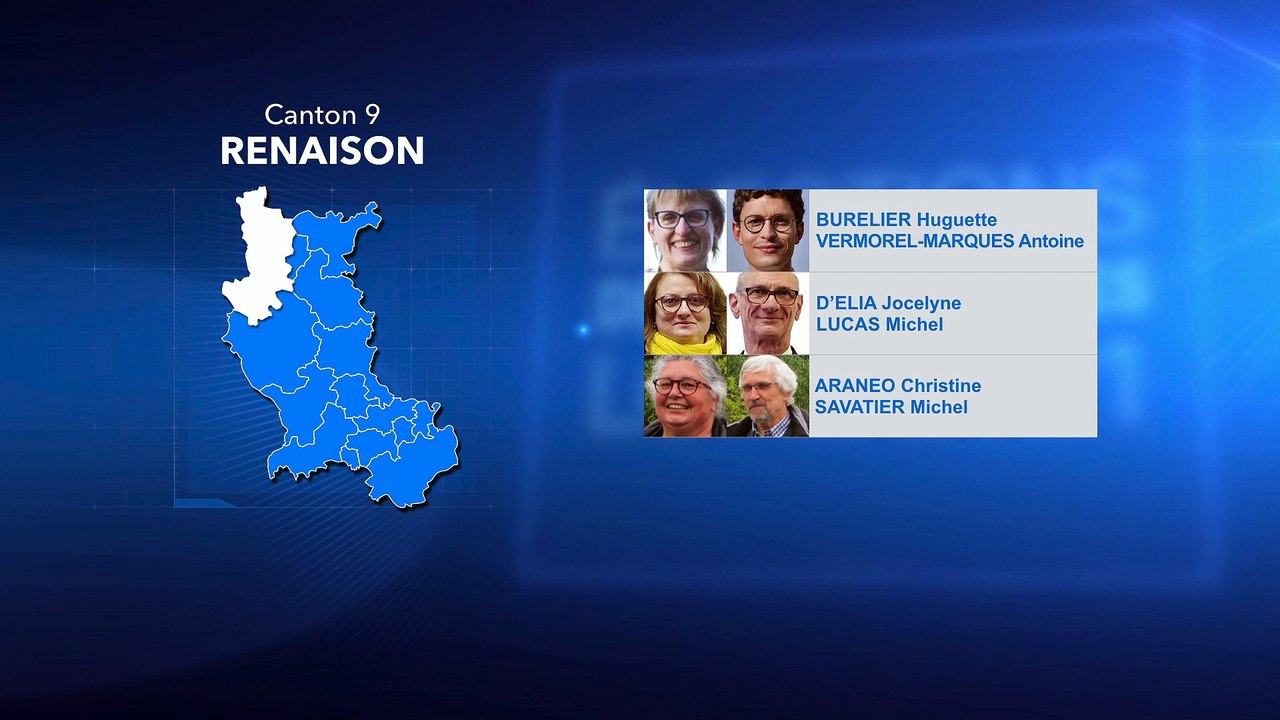 Canton 9 : Renaison
