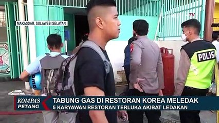 Descargar video: Kronologi Meledaknya Tabung Gas Restoran Korea di Makassar