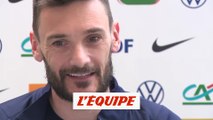 Lloris : «Les matches se gagnent sur le terrain, pas sur le papier» - Foot - Bleus