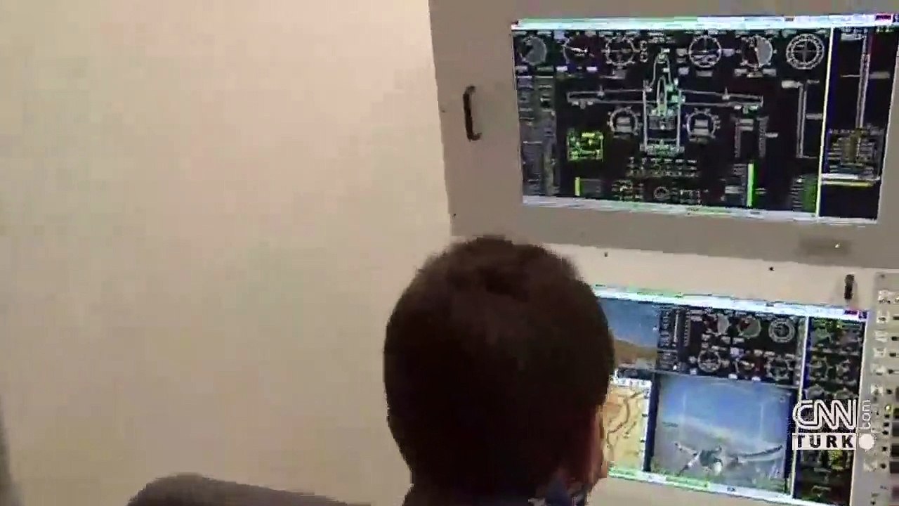 CNN TÜRK ekibi insansız hava araçlarının merkez...
