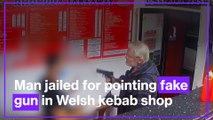 Man Jailed For Pointing Fake Gun in Welsh Kebab Shop After Refusing to Wear Mask