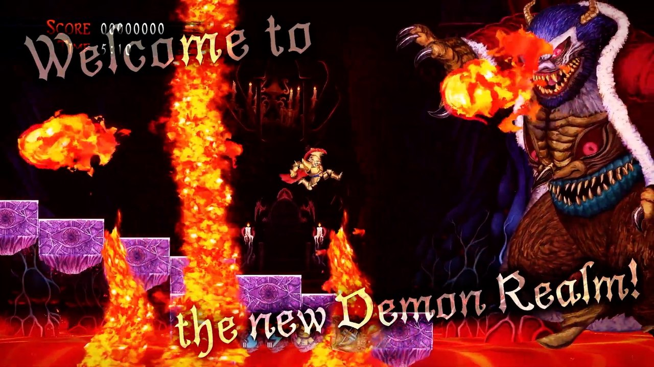 Ghosts and Goblins Resurrection - Launch Trailer PS4