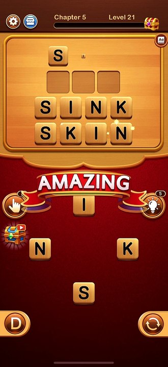Word Talent Level 21 22 23 24 25