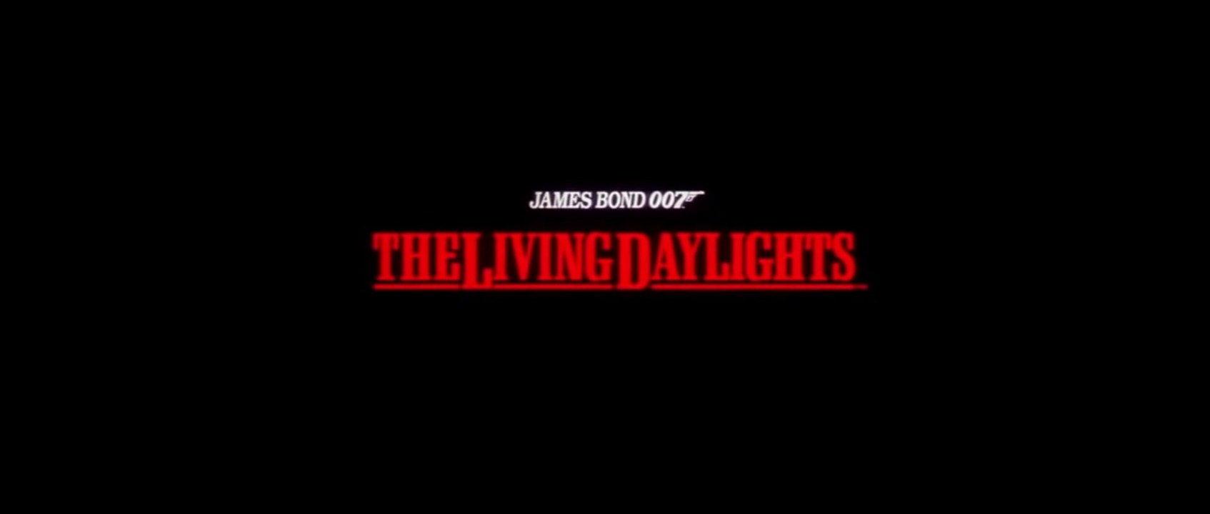 THE LIVING DAYLIGHTS (1987) Trailer VO - HD