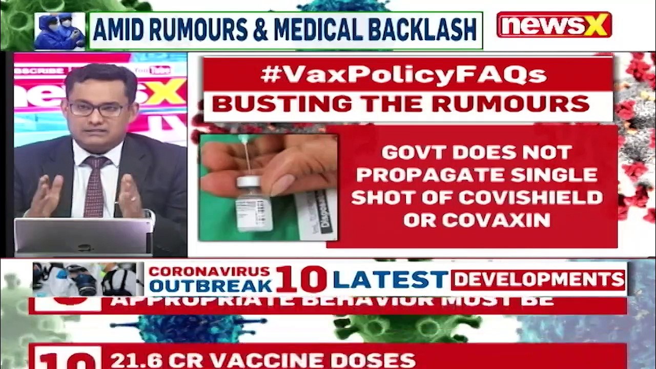 Centre Issues Clarification On Vax Policy No Vaccine Mixing Approved, 2 Doses Mandatory NewsX