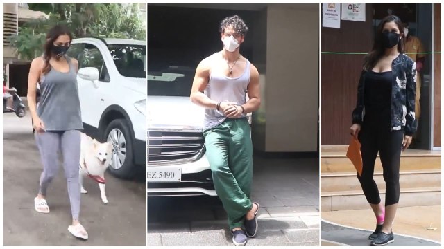Tiger Shroff, Malaika Arora & Sophie Choudhry Snapped Across Town