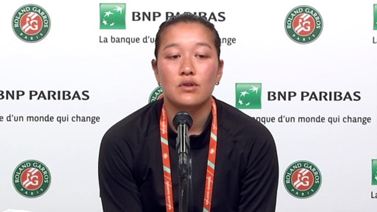 Roland-Garros 2021 - Harmony Tan, après la terre, l'herbe : "Nathalie Tauziat va vite m'apprendre à jouer sur gazon vu que je ne connais pas"