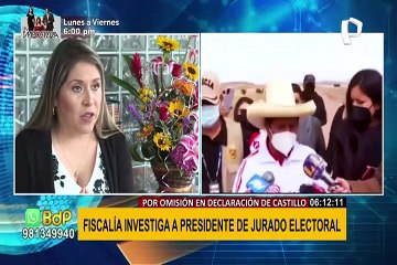 Fiscalía investigará al presidente del Jurado Electoral Especial de Lima Centro 1