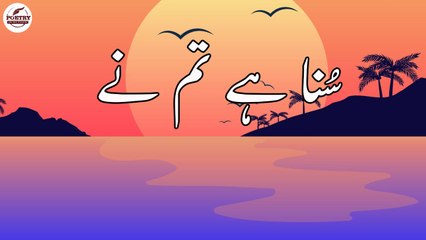 Suna Hai Tum Nay | Emotional Lines | Poetry Junction