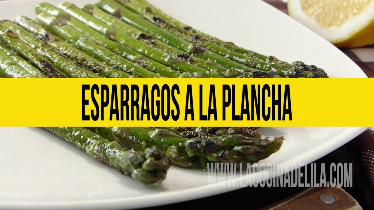 Cómo hacer espárragos a la plancha ✅