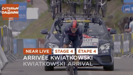 #Dauphiné 2021- Étape 4 / Stage 4 - Arrivée Kwiatkowski / Kwiatkowski arrival
