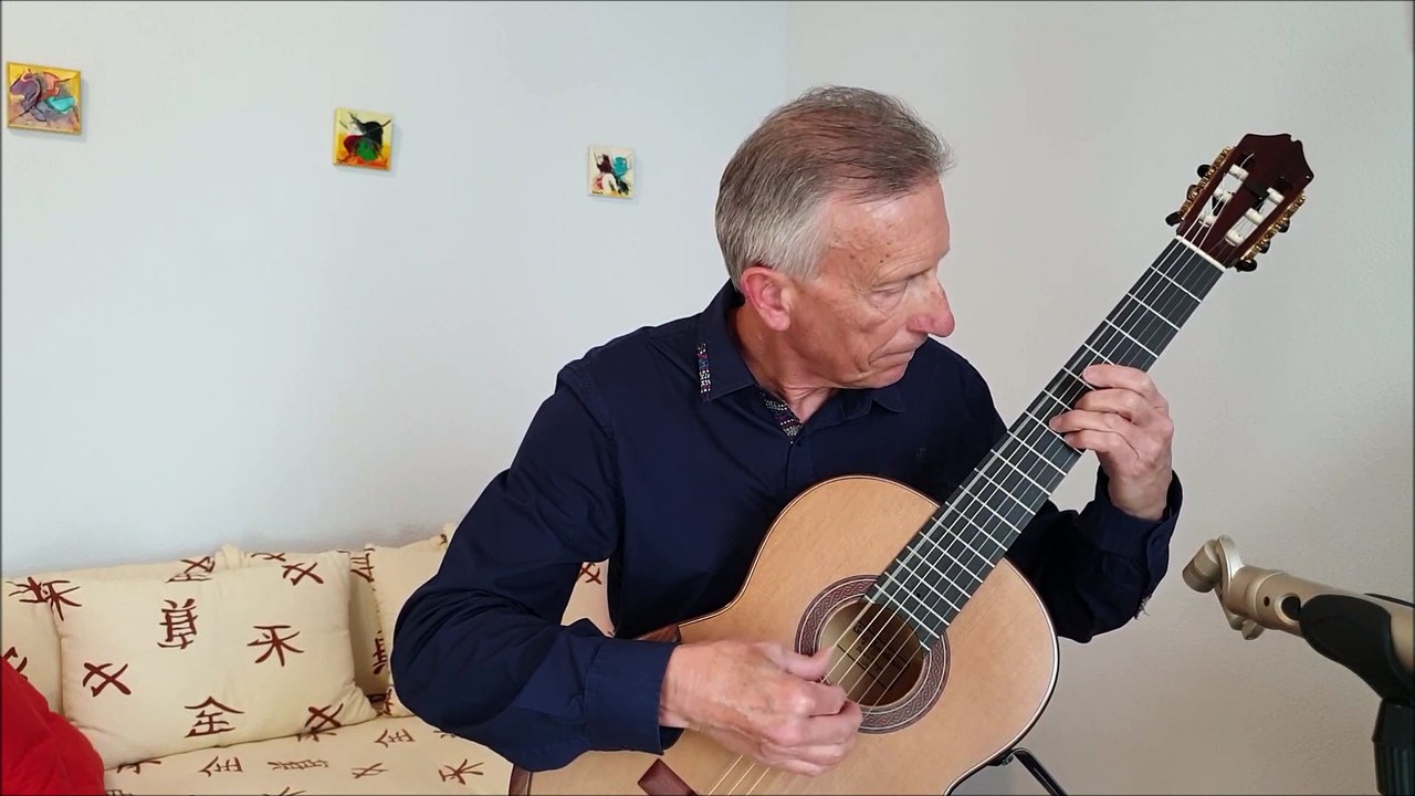 Gran Jota de concierto - Francisco Tárrega - Guitare Alain Bauer