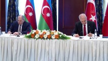 ANKARA - AK Parti ile Yeni Azerbaycan Partisi arasında iş birliği protokolü imzalandı