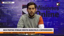 Koch propone otorgar créditos municipales a emprendedores