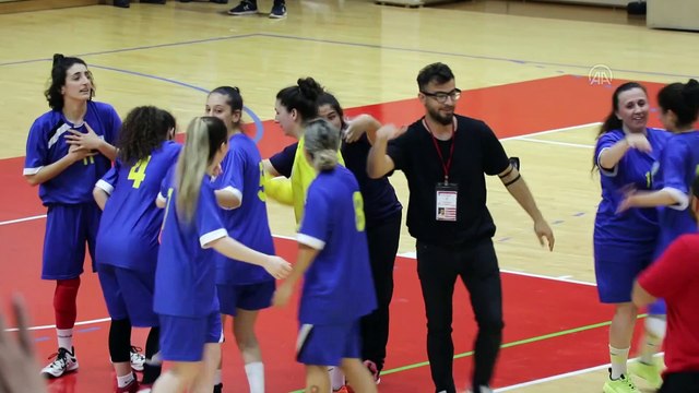 .KARABÜK - İşitme Engelliler Hentbol Kadınlar Türkiye Şampiyonası tamamlandı