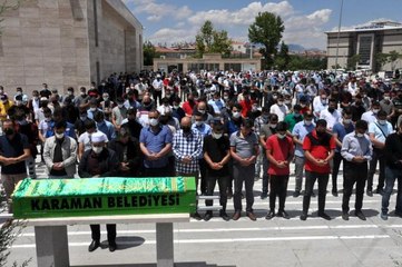 Yük asansörünün altında can veren market sorumlusu toprağa verildi