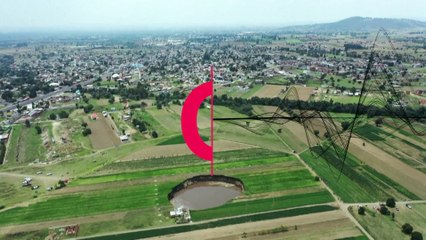 Mexique : un gouffre gigantesque inquiète la population