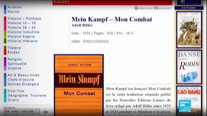 Réédition en France de "Mein Kampf" : le brulot nazi mis en contexte pour la science et l'Histoire
