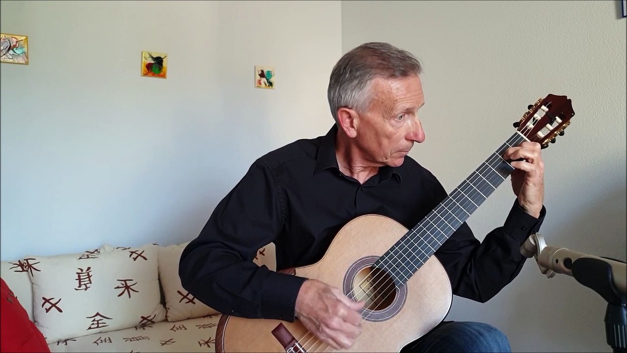 Lágrima v2 Francisco Tárrega - Guitare Alain Bauer