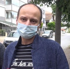 SİLİVRİ'DE BAHÇEYE GİREN KEDİYE TEKMELİ SALDIRI KAMERADA