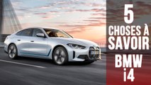 BMW i4, 5 choses à savoir sur la berline 100% électrique
