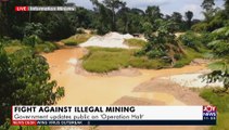 Fight Against Illegal Mining: Government updates public on activities of Operation Halt - News Desk on JoyNews (2-6-21)