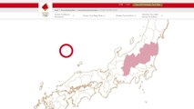 日, 도쿄올림픽 지도 독도 표기 韓 항의 