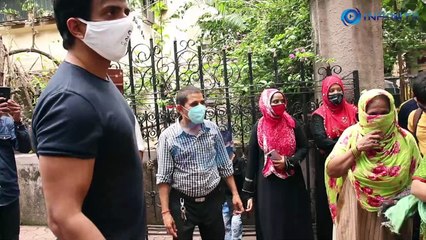 Sonu Sood Spotted Outside His Residence